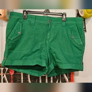 Green Women's Shorts